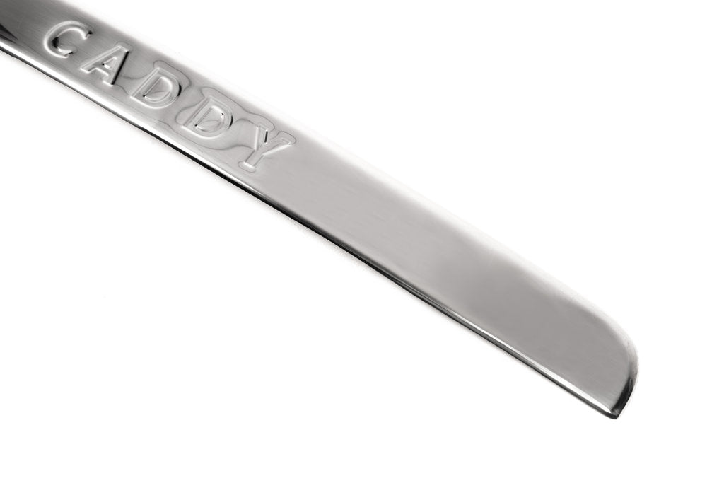 Trim above the room (1 doors, stainless steel) for Volkswagen Caddy 2010-2015 - image 5