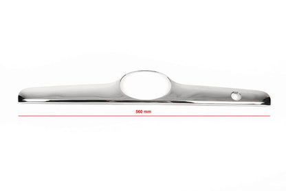 Chrome strip above the Sedan number (USA, ASIA 2002-2006) for Toyota Corolla 2002-2007 - Reelken Auto