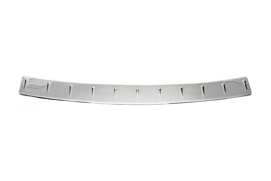 Rear bumper Carmos (stainless) for Skoda Rapid 2012-2019 - Reelken Auto
