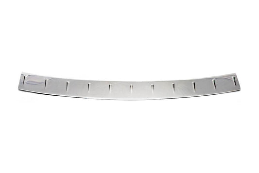 Rear bumper Carmos (stainless) for Skoda Rapid 2012-2019 - Reelken Auto