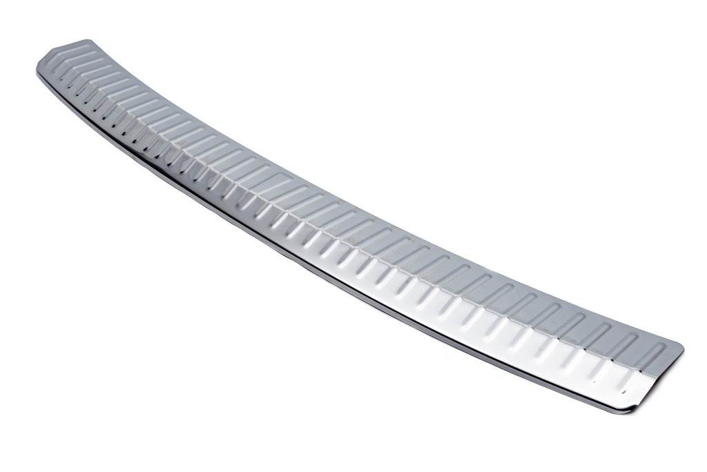 Rear bumper cover Carmos (RS, SW, stainless steel) for Skoda Octavia II A5 2006-2010 - Reelken Auto