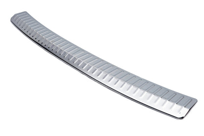 Rear bumper protector Carmos (RS, SW, stainless steel) for Skoda Octavia II A5 2006-2010 - image 1