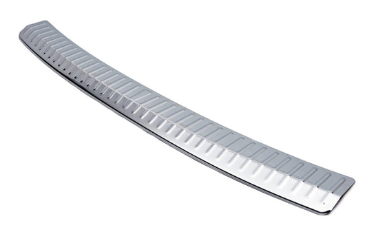 Rear bumper protector Carmos (RS, SW, stainless steel) for Skoda Octavia II A5 2006-2010 - image 1