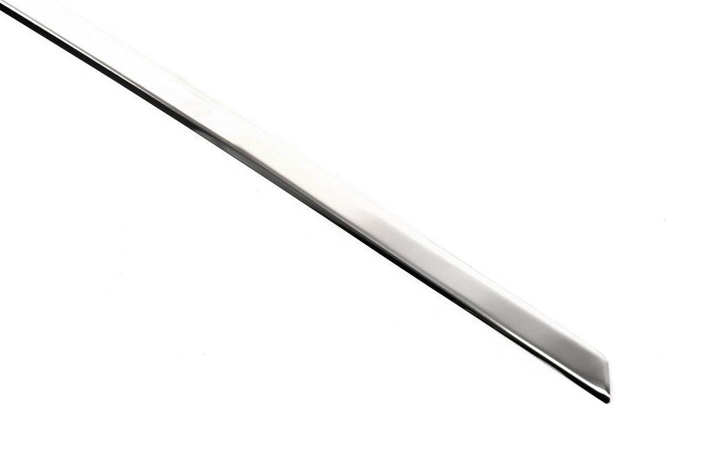 Strip above the number (stainless steel.) for Renault Fluence 2009-2016 - Reelken Auto