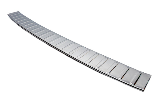 Rear Bumper Protector Carmos Stainless Steel for Skoda Kamiq 2019- - image 1