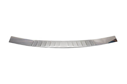 Cover on the rear bumper Carmos V1 (stainless steel) for Volkswagen Caddy 2015-2020 - Reelken Auto