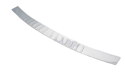 Cover on the rear bumper Carmos V1 (stainless steel) for Volkswagen Caddy 2015-2020 - Reelken Auto
