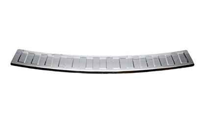 Cover on the rear bumper Carmos V1 (SW, stainless steel) for Volkswagen Golf 6 - Reelken Auto