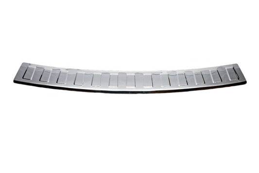 Cover on the rear bumper Carmos V1 (SW, stainless steel) for Volkswagen Golf 6 - Reelken Auto