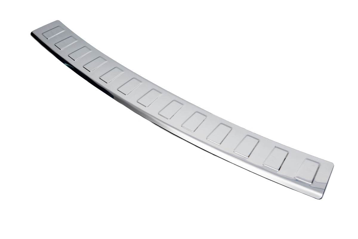 Cover on the rear bumper Carmos V1 (SW, stainless steel) for Volkswagen Golf 6 - Reelken Auto