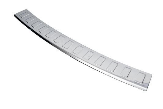 Rear Bumper Protector Carmos V1 (SW, Stainless Steel) for Volkswagen Golf 6 2008-2014 - image 1