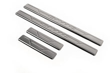Door Sill Protectors OmsaLine V1 (4 pcs, Stainless Steel) for Honda Civic Sedan X 2016-2021 - image 2