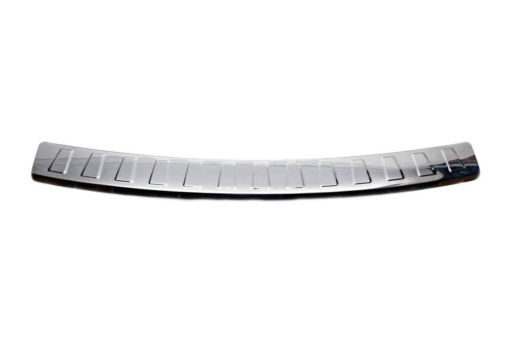Rear bumper Carmos (stainless) for Volkswagen Touran 2010-2015 - Reelken Auto