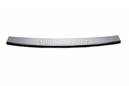 Cover on the rear bumper (Carmos V1, steel) for Volkswagen T5 Transporter 2003-2010 - Reelken Auto