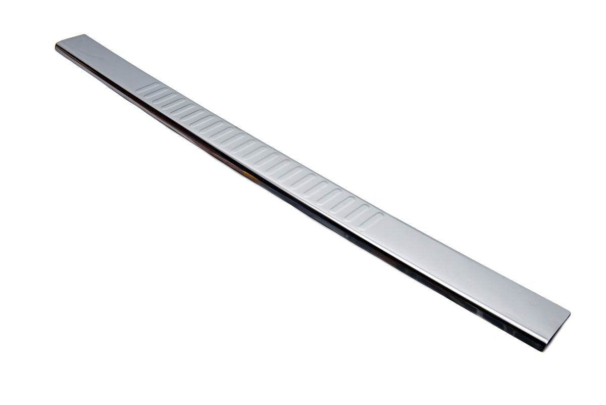 Cover on the rear bumper (Carmos V1, stainless steel) for Mercedes Sprinter W906 2006-2018 - Reelken Auto