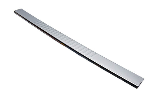 Cover on the rear bumper (Carmos V1, stainless steel) for Mercedes Sprinter W906 2006-2018 - Reelken Auto