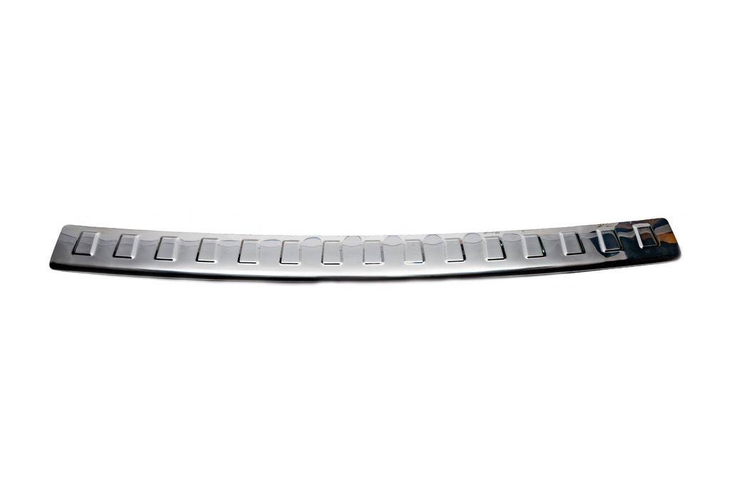 Pad on the rear bumper Carmos (stainless) for Mercedes B-class W246 2011-2018 - Reelken Auto