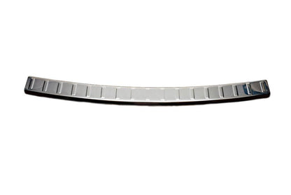 Cover on the rear bumper (SW, gloss, stainless steel) for Mercedes C-class W204 2007-2015 - Reelken Auto