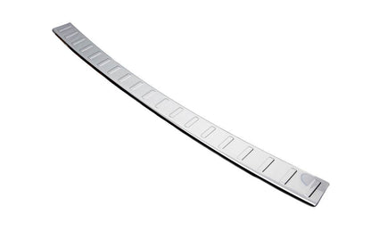 Cover on the rear bumper Carmos (SW, stainless steel) for Mercedes E-class W212 2009-2016 - Reelken Auto