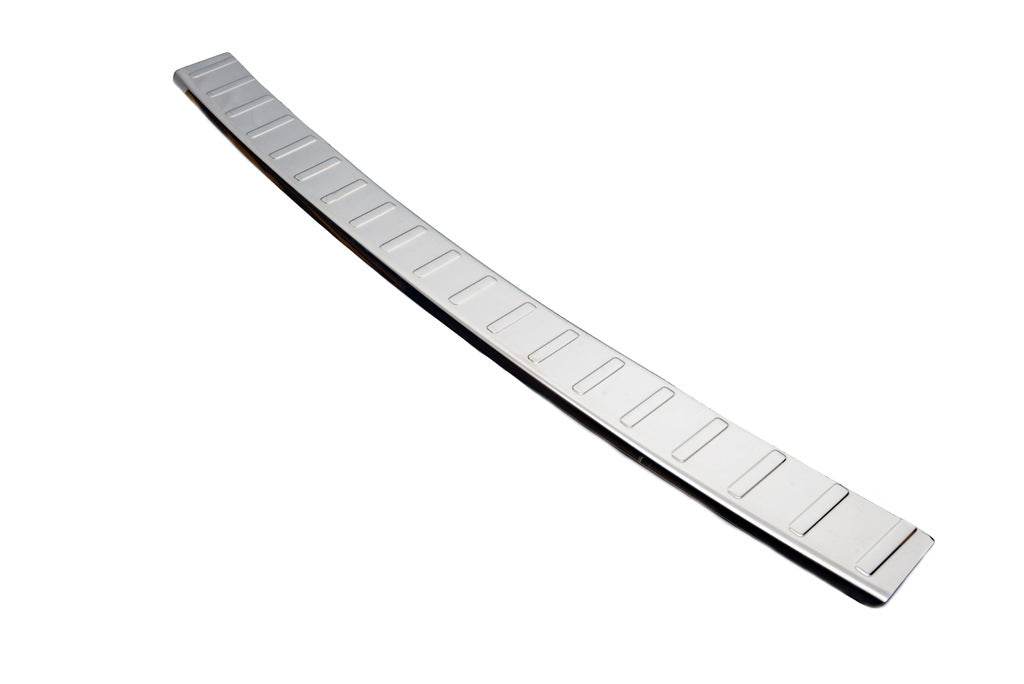 Cover on the rear bumper Carmos (SW, stainless steel) for Mercedes E-class W211 2002-2009 - Reelken Auto