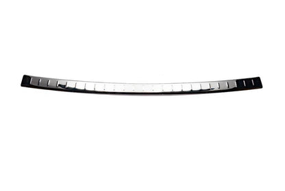 Cover on the rear bumper Carmos (2017-2021, stainless steel) for Nissan Qashqai 2014-2021 - Reelken Auto