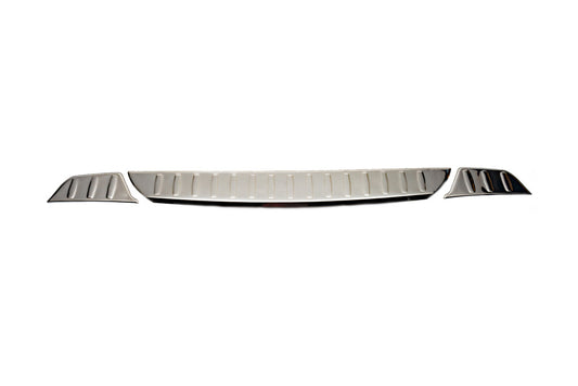Rear Bumper Protector Carmos Stainless Steel for Mazda CX-3 2015- - image 2