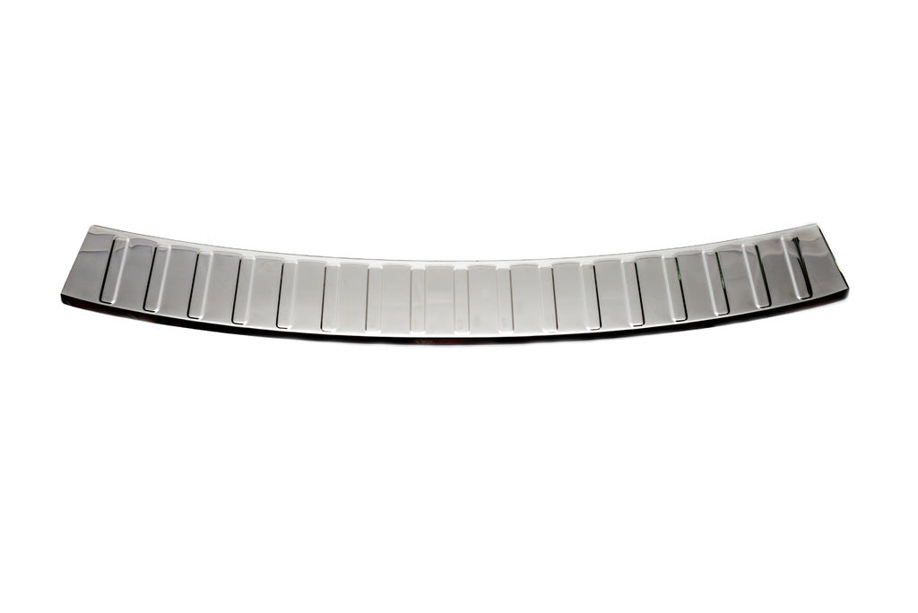 Rear bumper protector Carmos (SW, stainless steel) for Opel Astra K 2016-2021 - image 2