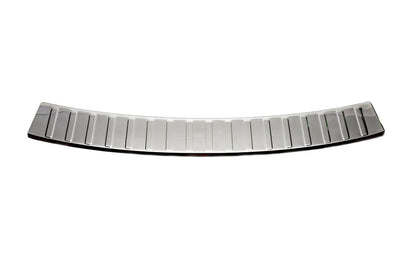 Rear bumper protector Carmos (SW, stainless steel) for Opel Astra K 2016-2021 - image 2