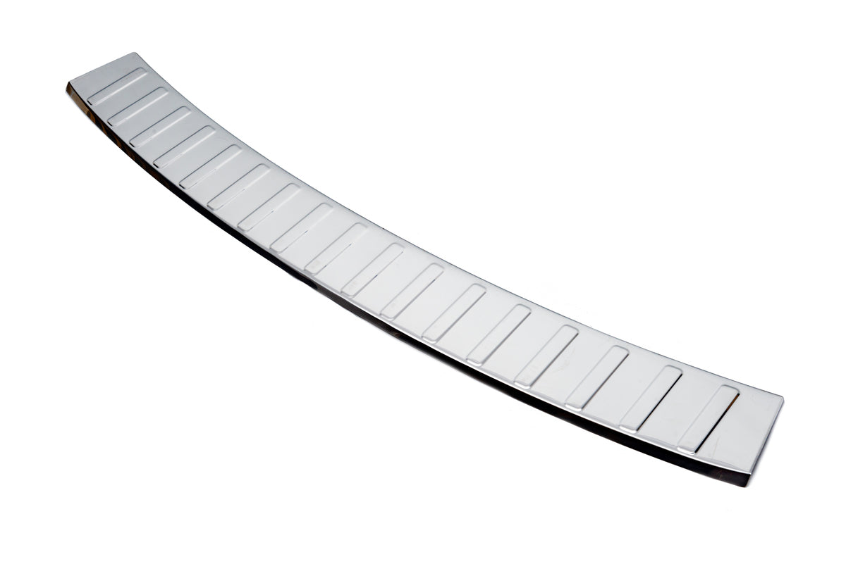 Rear bumper protector Carmos (SW, stainless steel) for Opel Astra K 2016-2021 - image 1