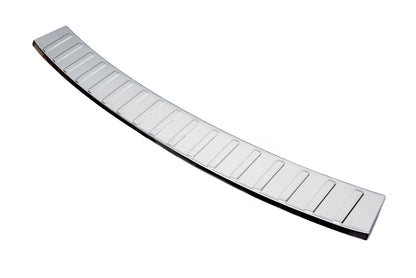 Rear bumper protector Carmos (SW, stainless steel) for Opel Astra K 2016-2021 - image 1