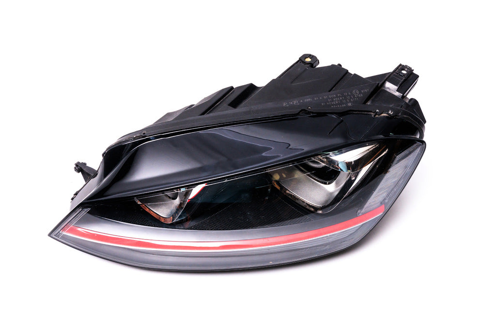 Front Headlight GT LED (Left, Original, Used) for Volkswagen Golf 7/E-Golf 2012-2020 - image 2