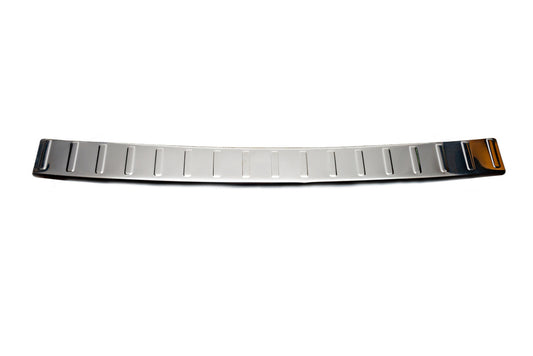 Rear bumper protector Carmos (SW, stainless steel) for Opel Astra G classic 1998-2012 - image 2