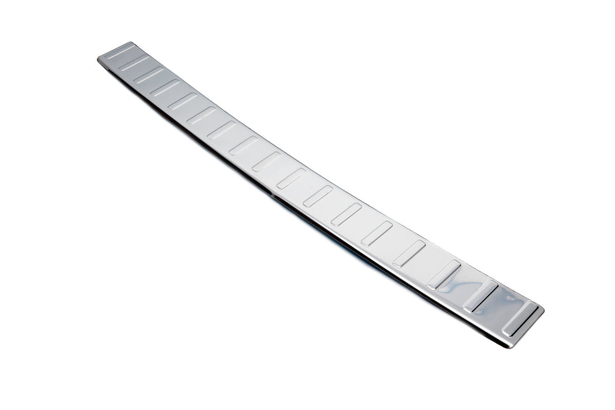 Rear bumper protector Carmos (SW, stainless steel) for Opel Astra G classic 1998-2012 - image 1