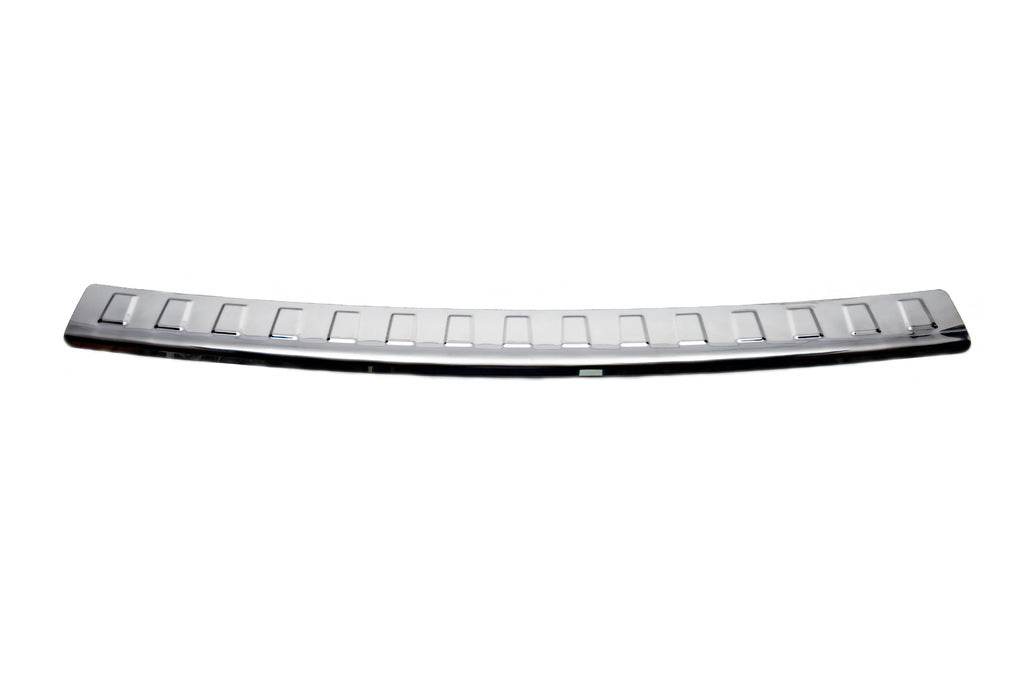 Cover on the rear bumper Carmos V1 (stainless steel) for Opel Zafira B 2005-2011 - Reelken Auto
