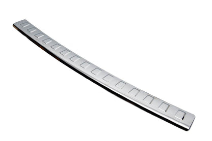 Cover on the rear bumper Carmos V1 (stainless steel) for Opel Zafira B 2005-2011 - Reelken Auto