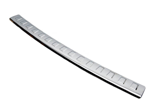 Cover on the rear bumper Carmos V1 (stainless steel) for Opel Zafira B 2005-2011 - Reelken Auto