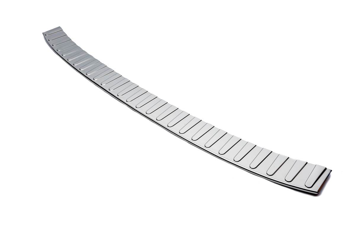 Rear bumper Carmos (stainless) for Ford Custom 2013-2022 - Reelken Auto