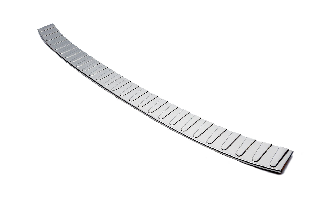 Rear Bumper Protector Carmos Stainless Steel for Ford Custom 2013-2022 - image 5