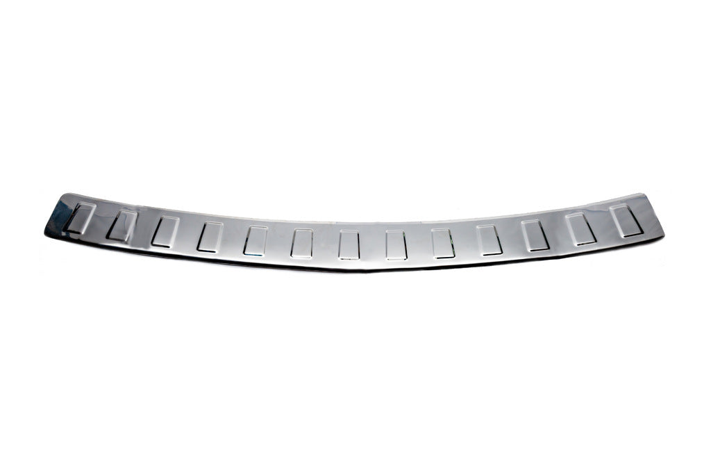 Rear bumper protector Carmos (SW, stainless steel) for Opel Astra H 2004-2013 - image 2