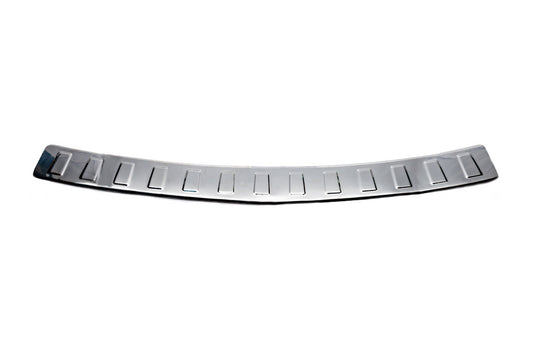 Rear bumper protector Carmos (SW, stainless steel) for Opel Astra H 2004-2013 - image 2