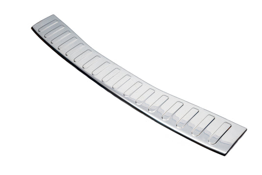 Rear Bumper Protector Carmos Stainless Steel for Ford B-Max 2012-2017 - image 1