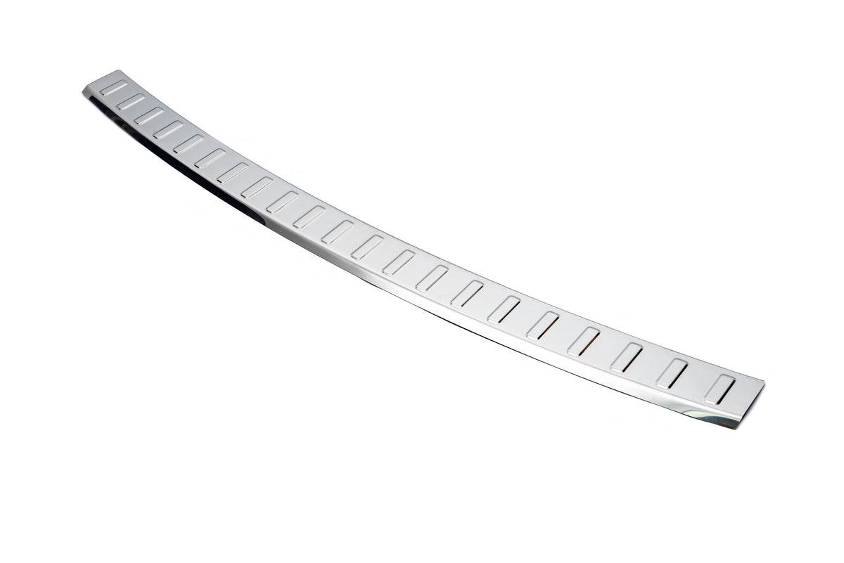 Rear bumper pad Carmos (F55, stainless steel) for Mini Cooper F55/56/57 2014-2023 - Reelken Auto