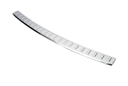 Rear bumper pad Carmos (F55, stainless steel) for Mini Cooper F55/56/57 2014-2023 - Reelken Auto