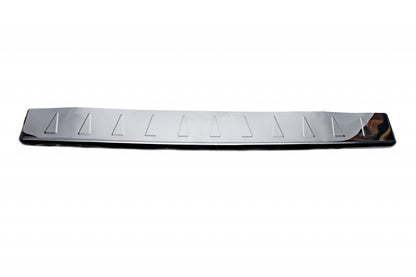 Rear bumper protector with lip Carmos V1 stainless steel for Nissan Primastar 2002-2014 - image 2