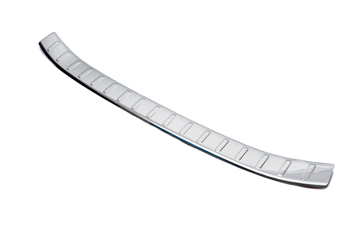 Rear bumper protector Carmos stainless steel for Peugeot 208 2012-2019 - image 1