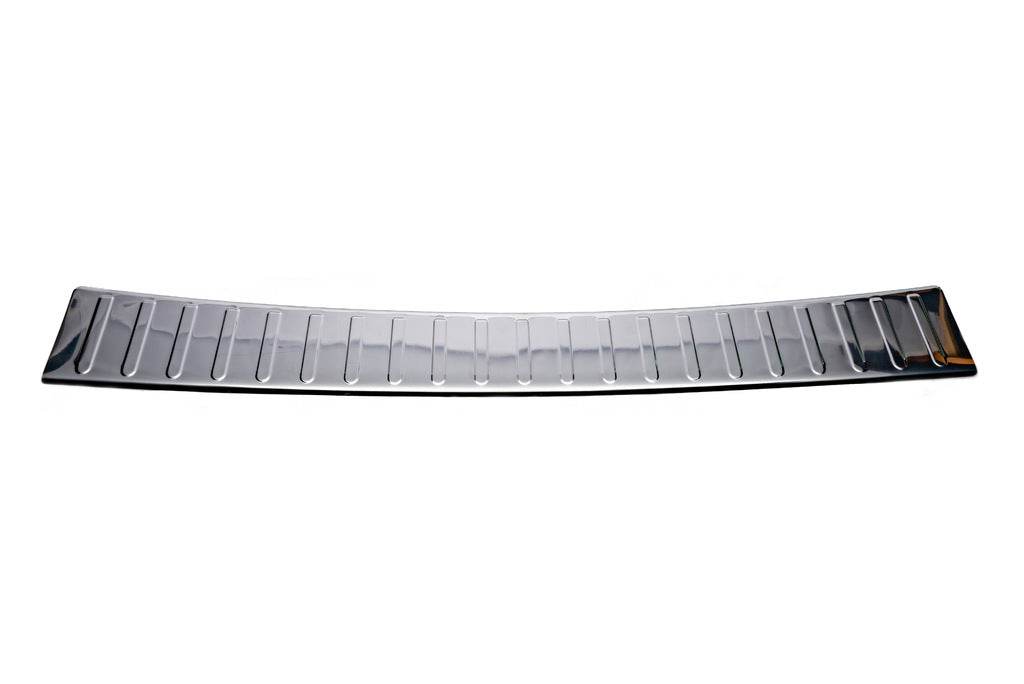 Rear bumper pads Carmos V1 (stainless steel) for Peugeot Partner Tepee 2008-2018 - Reelken Auto