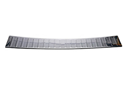 Rear bumper pads Carmos V1 (stainless steel) for Peugeot Partner Tepee 2008-2018 - Reelken Auto