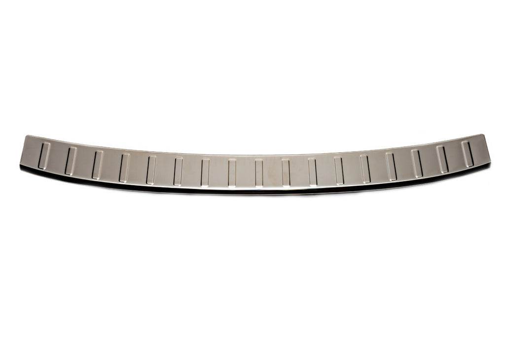 Pad on the rear bumper Carmos (2012-2017, stainless steel) for Seat Ibiza 2010-2017 - Reelken Auto