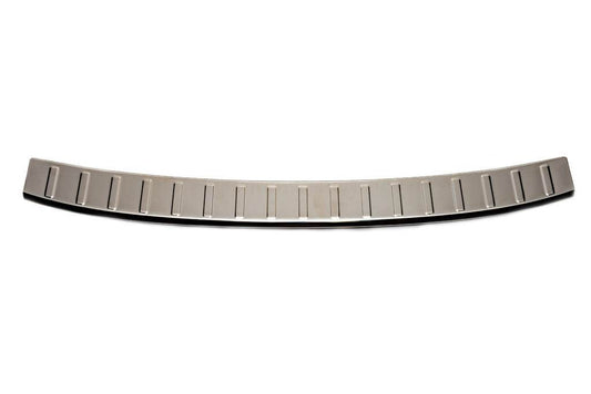 Pad on the rear bumper Carmos (2012-2017, stainless steel) for Seat Ibiza 2010-2017 - Reelken Auto