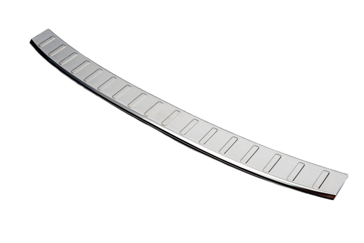 Pad on the rear bumper Carmos (2012-2017, stainless steel) for Seat Ibiza 2010-2017 - Reelken Auto